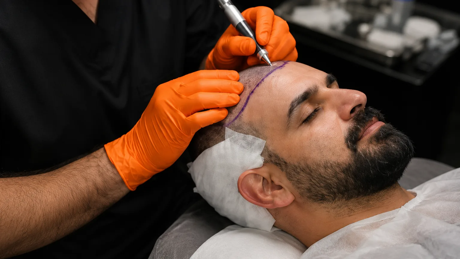 Hair restoration treatment planning
